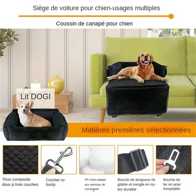 MCBOSON  Lit pour chien pour voiture