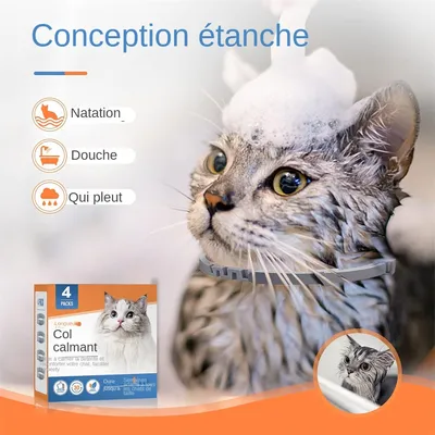 MCBOSON  Collier apaisant pour chiens 4 Pièces