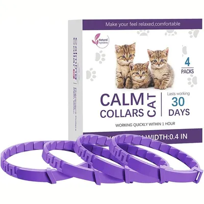 MCBOSON 4x Beruhigungshalsband für Haustiere MCBOSON 4x Beruhigungshalsband für Haustiere