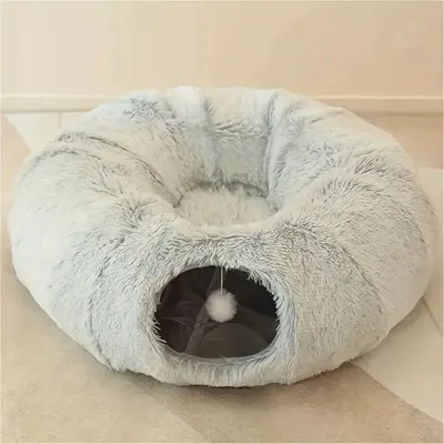 Nid de chat en peluche universel pour 4 saisons