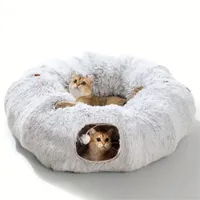 Nid de chat en peluche universel pour 4 saisons