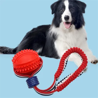MCBOSON Jouet en corde pour chien - Anti-morsure