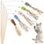 MCBOSON  Canne à pêche Teaser pour chat 5PCS