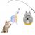 CoolPetGear Bâton de pêche au chaton pour chat