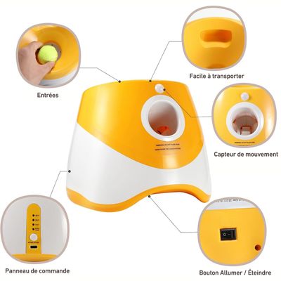 IntiMeg  Lanceur automatique de balles pour chiens