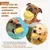 Jouets pour mâcher pour chien Gâteau d'anniversaire