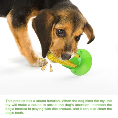 Jouets de mâche pour chien En forme de maïs
