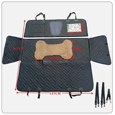 CoolPetGear Coussin pour banquette arrière de voiture pour chiens