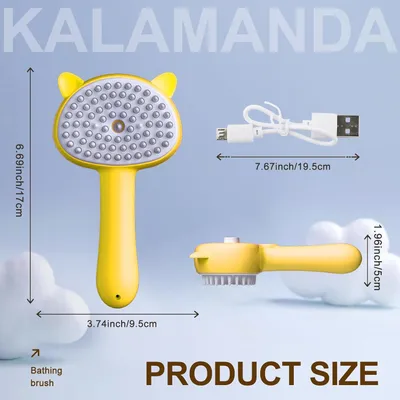 Brosse vapeur pour chat contre la mue CoolPetGear