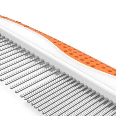 Peigne pour chien et chat - Dents en acier inoxydable