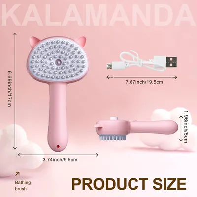 Brosse vapeur pour chat contre la mue CoolPetGear