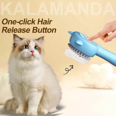 Brosse vapeur pour chat contre la mue CoolPetGear