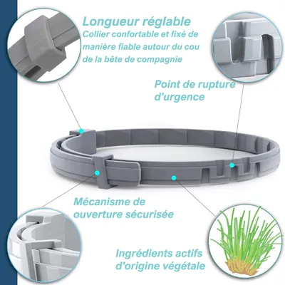 PetArmor Collier anti-puces et tiques pour chien