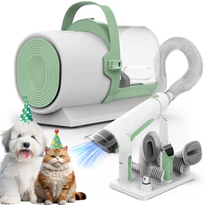 CoolPetGear Kit de soins de beauté pour animaux - Aspirateur 2,5L