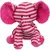 Flamingo - Jouet Azor Éléphant Rose H 28 cm pour chien
