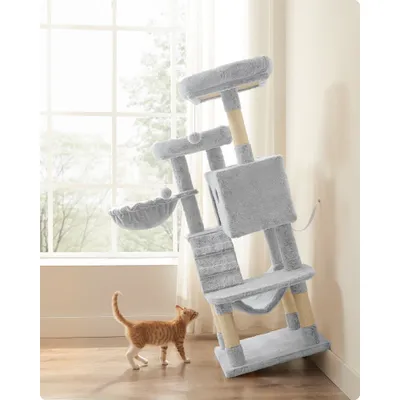 Feandrea Arbre à Chat 135 cm, Grand et Doux Feandrea Arbre à Chat 135 cm, Grand et Doux