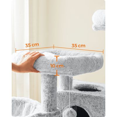 Feandrea Arbre à Chat 135 cm, Grand et Doux