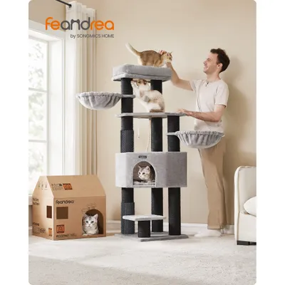 Feandrea Arbre à Chat Grand et Stable avec Tapis Chaud Feandrea Arbre à Chat Grand et Stable avec Tapis Chaud