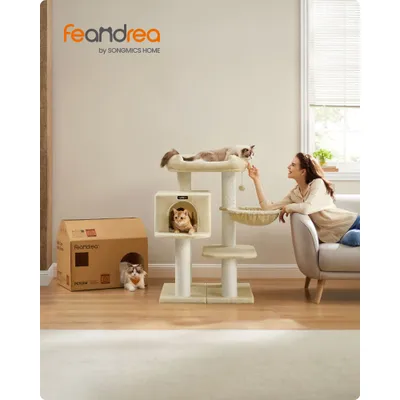 Feandrea Arbre à Chat, avec Plate-Forme d’Observation XXL