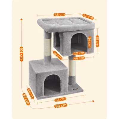 Feandrea Arbre à Chat, Tour de Jeux 101 cm