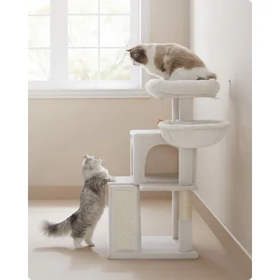 Feandrea Arbre à Chat, Tour de Jeux, Grand Plate-Forme