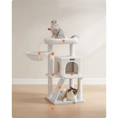 Feandrea Arbre à Chat, Tour de Jeux, Grand Plate-Forme