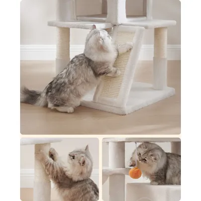 Feandrea Arbre à Chat, Tour de Jeux, Grand Plate-Forme