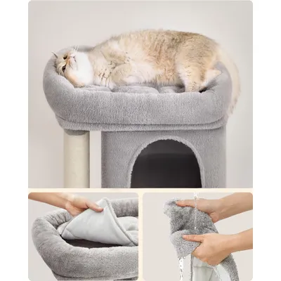Feandrea Arbre à Chat, Tour de Jeux 67 cm