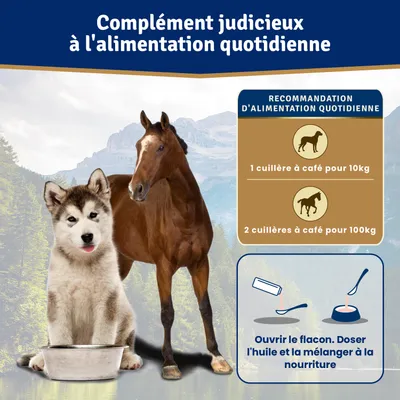 Veddelholzer Huile de Saumon pour Chiens 1 Litre Veddelholzer Huile de Saumon pour Chiens 1 Litre