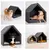 Pethome niche pour chien gris foncé avec gris Pethome niche pour chien gris foncé avec gris
