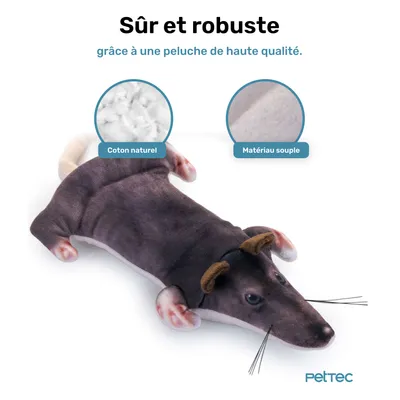 PetTec Peluche interactive Rat