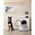 Feandrea FluffyHug Canapé pour Grands Chiens, Housse Amovible Lavable