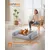 Feandrea FluffyHug Canapé pour Grands Chiens, Housse Amovible Lavable Feandrea FluffyHug Canapé pour Grands Chiens, Housse Amovible Lavable