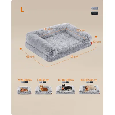 Feandrea FluffyHug Canapé pour Petits Chiens, Housse Amovible Lavable Feandrea FluffyHug Canapé pour Petits Chiens, Housse Amovible Lavable