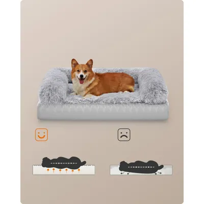 Feandrea FluffyHug Canapé pour Petits Chiens, Housse Amovible Lavable Feandrea FluffyHug Canapé pour Petits Chiens, Housse Amovible Lavable
