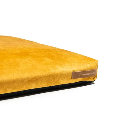 Rexproduct Matelas doux et confortable jaune