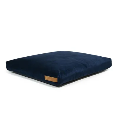 Rexproduct Matelas doux et confortable bleu marine