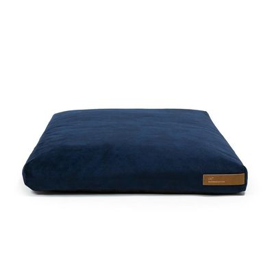 Rexproduct Matelas doux et confortable bleu marine