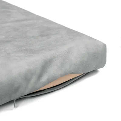 Rexproduct Matelas doux et confortable gris clair