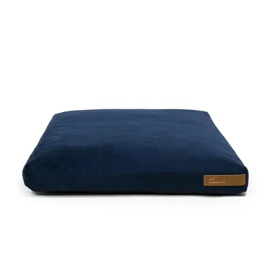 Rexproduct Matelas doux et confortable bleu marine