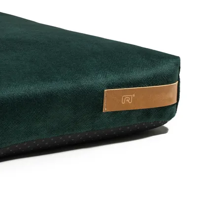 Rexproduct Matelas doux et confortable vert foncé