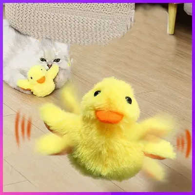 CoolPetGear Juguete eléctrico interactivo para gatos (pato)