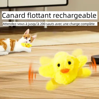 CoolPetGear Juguete eléctrico interactivo para gatos (pato)