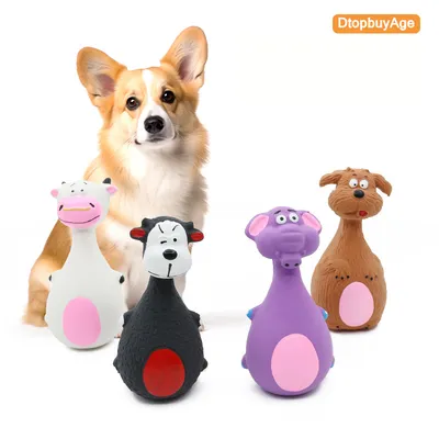 Jouet couineur pour chien 4 Pièces CoolPetGear Jouet couineur pour chien 4 Pièces CoolPetGear