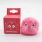 CoolPetGear Balle interactive en peluche pour chat Boule rose