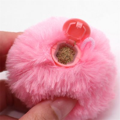 CoolPetGear Balle interactive en peluche pour chat