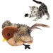 CoolPetGear Jouet interactif pour chat moineau