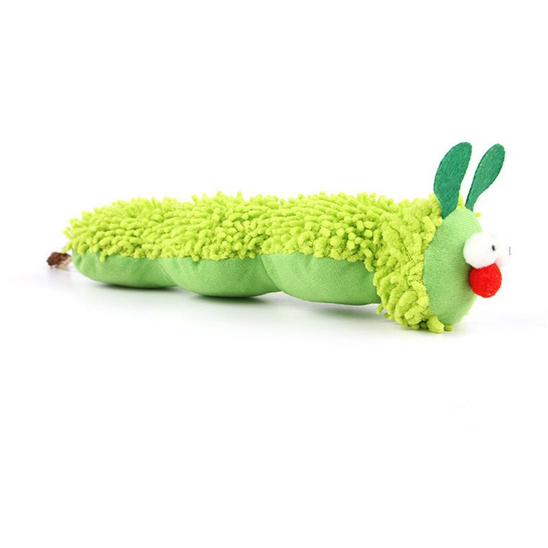 CoolPetGear Jouet en peluche pour chat Caterpillar