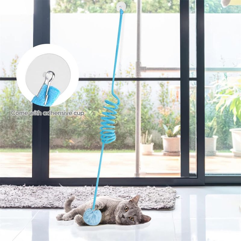 CoolPetGear Lot de 3 balles rebondissantes pour chat