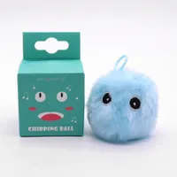 CoolPetGear Balle interactive en peluche pour chat
